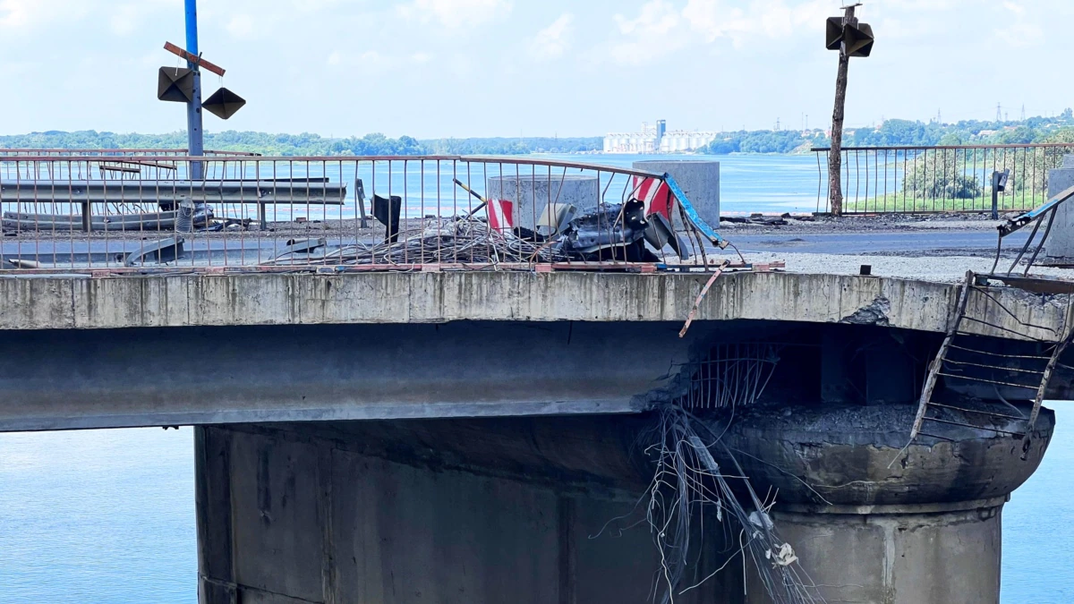 ОК «Південь» підтвердило ще одне контрольне ураження Каховського мосту