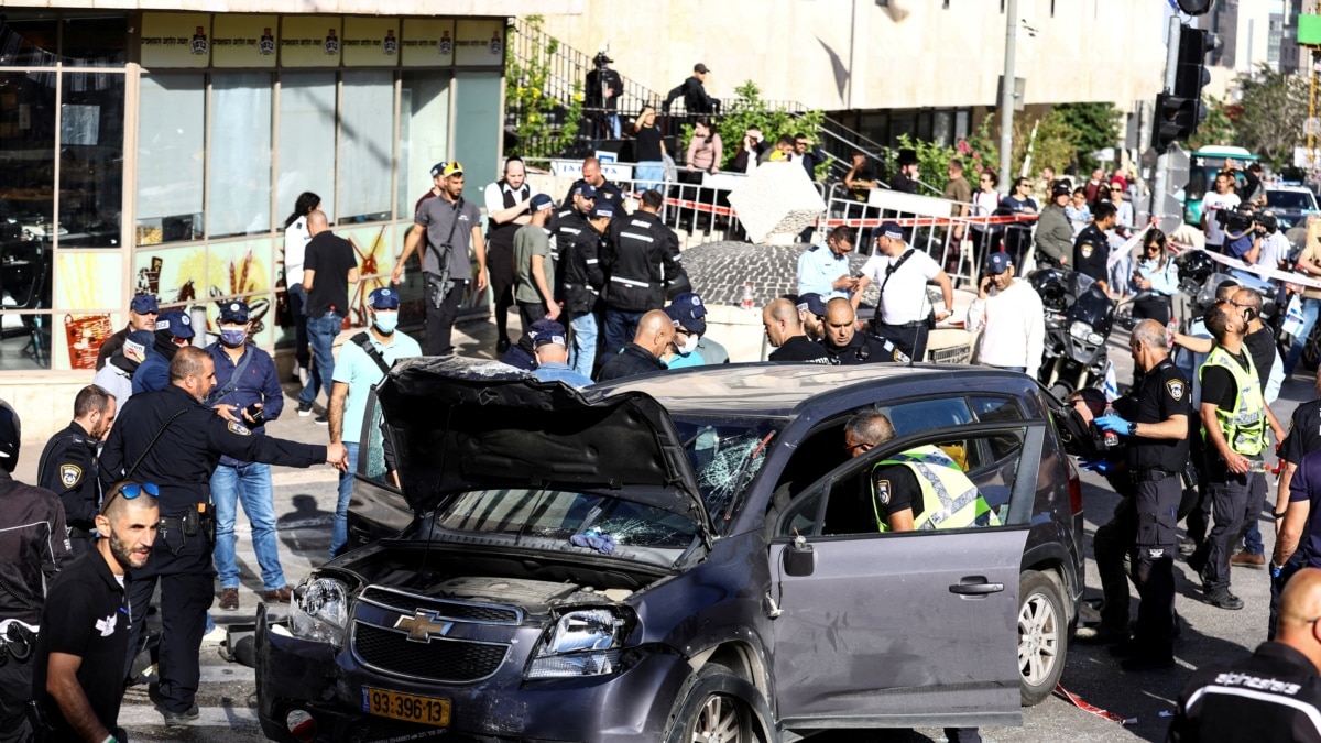 Через наїзд на пішоходів у Єрусалимі постраждали 8 людей